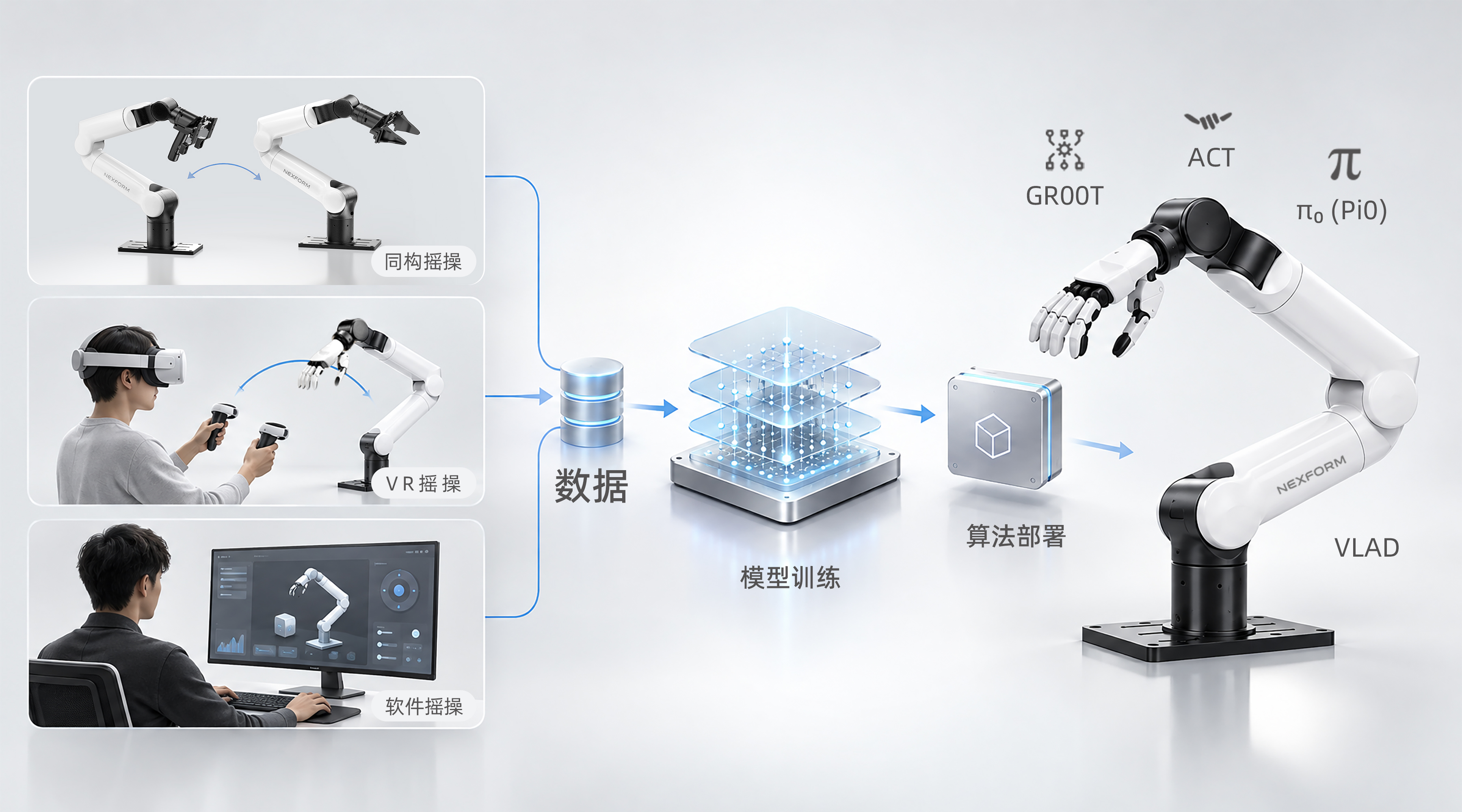 采-训-推一体化具身开发平台